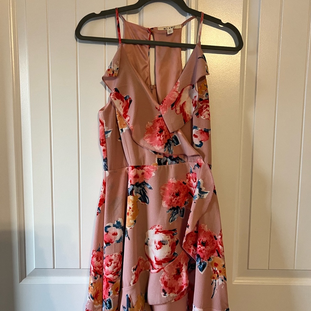 Miami Pink Sleeveless Dress
